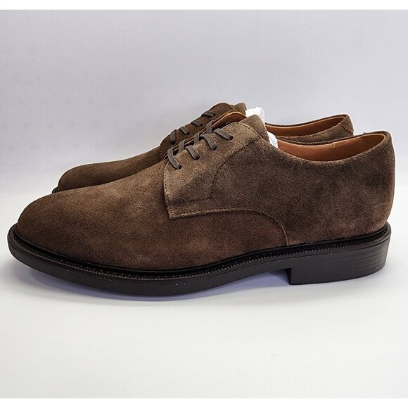 Polo Ralph Lauren Asher Derby Brown Suede Dress Shoes Size 8.5 D Lace Up Leather main image 7